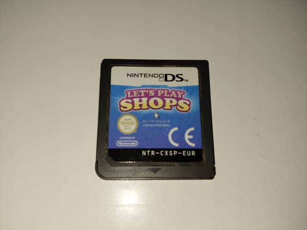 Nintendo DS, DSi, Let's Play, Shops, cartridge