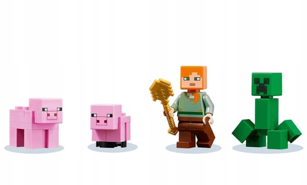 LEGO MINECRAFT 21170 PIG-SHAPED HOUSE