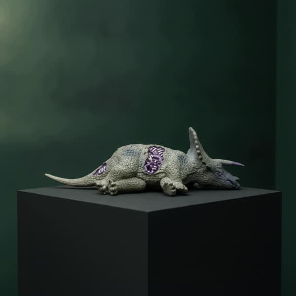 Dinosaur Scene: Stegosaurus Prop – Corpse