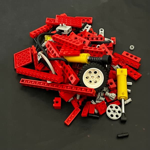 G 8044 LEGO Pneumatics Set without instructions (DESCRIPTION) (SECOND-HAND)