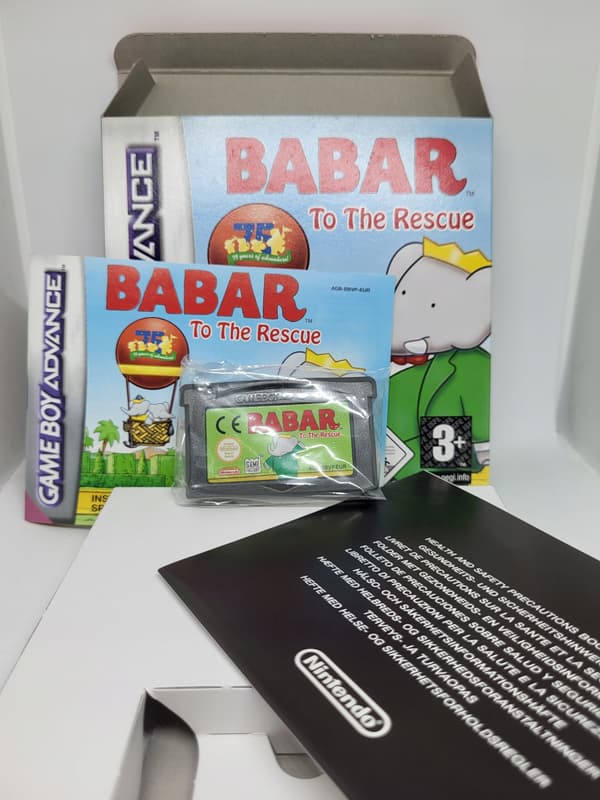 Babar Game Boy, Game Boy Advance, GBA