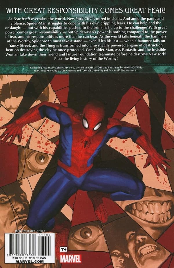 SPIDER-MAN – FEAR ITSELF SPIDER-MAN MARVEL