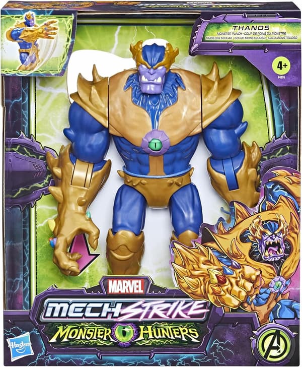 Hasbro Mechstrike Monster Hunter Thanos FIGURINE