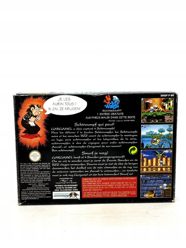 The Smurfs SNES