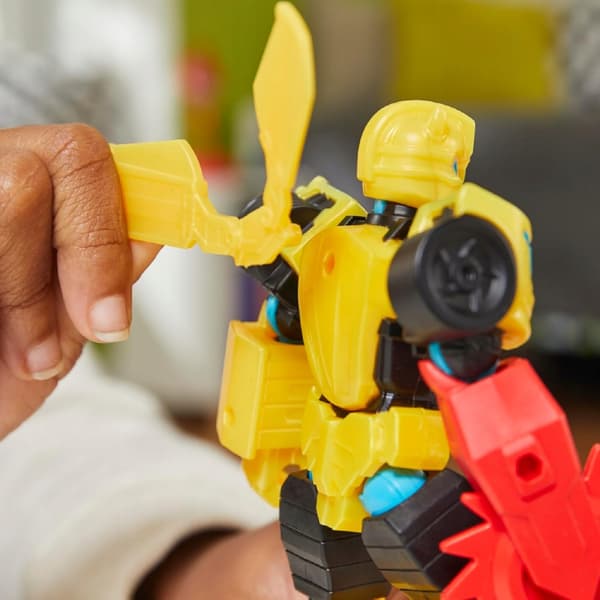 TRANSFORMERS MIXMASHERS AUTOBOT AUTO ROBOT BUMBLEBEE FIGURINE 12CM ACCESSORIES