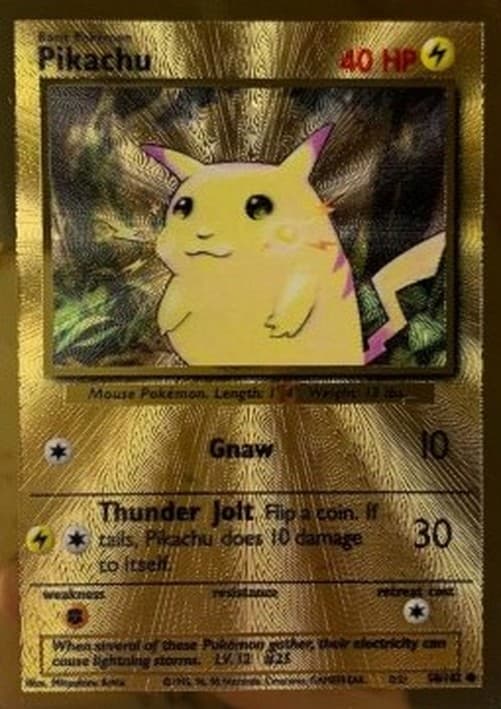 Pokemon TCG Pikachu