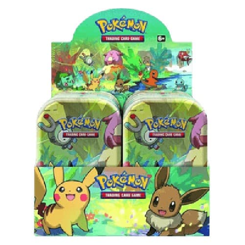Pokemon Kanto Friends Mini Tin Display