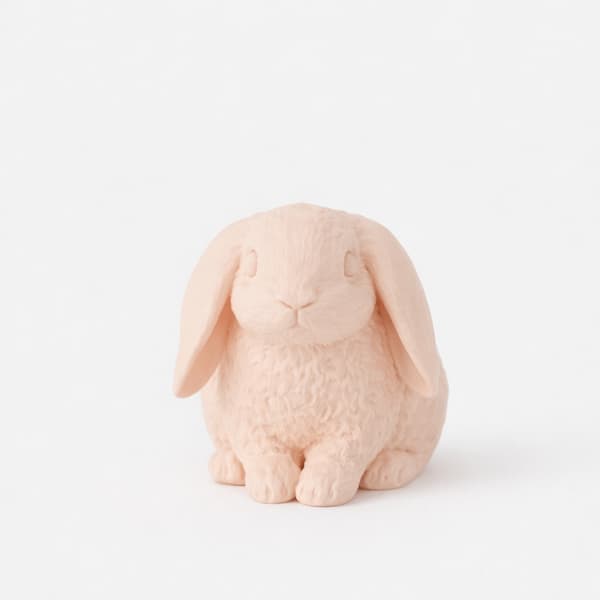 DECORATIVE RABBIT FIGURINE WITH FLOPPY EARS – MANY COLOURS