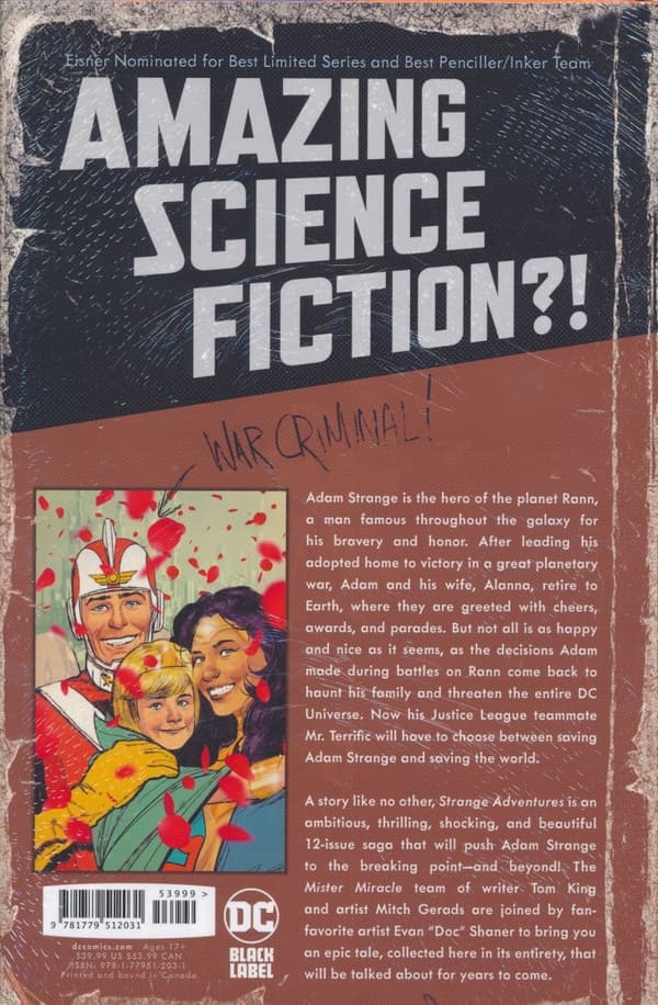 Strange Adventures: King Tom, Mitch Gerads