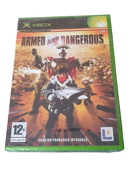 XBOX ARMED AND DANGEROUS – NEW X-BOX CLASSIC GAME CASE