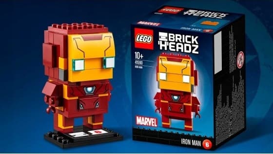 LEGO BrickHeadz 41590 Iron Man