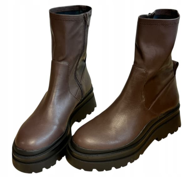 Aldo Women’s Ankle Boots, BROWN, Size R38