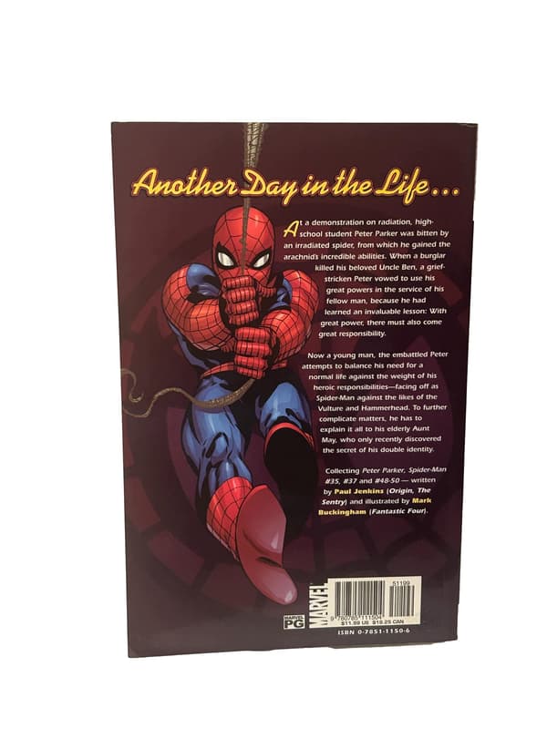 231C MARVEL COMICS PETER PARKER SPIDER-MAN VOL 4 TRIALS & TRIBULATIONS ENG