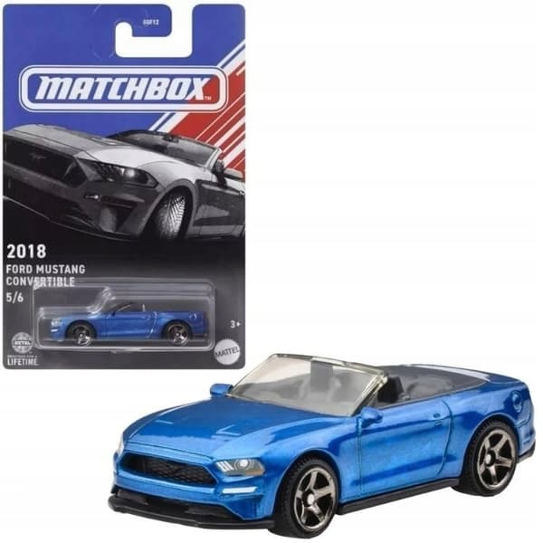 Matchbox Car: 2018 Ford Mustang Convertible