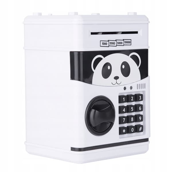 A small, charming coin box. Password lock. LR Security
