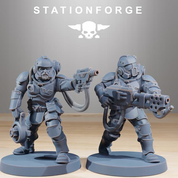 Vaskar Commandos – Station Forge – Minifaktura