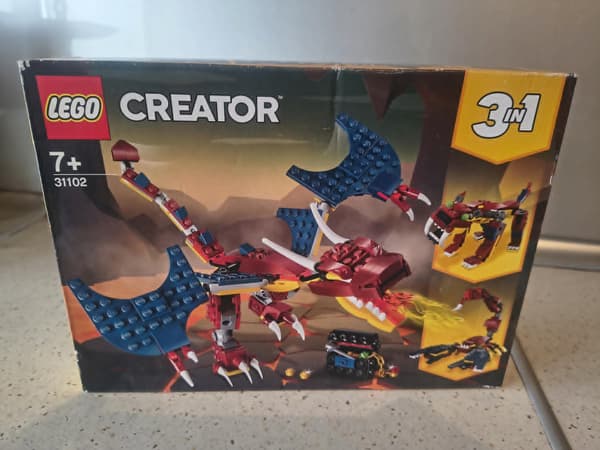 LEGO 31102 Creator 3-in-1 – Fire Dragon NEW SET