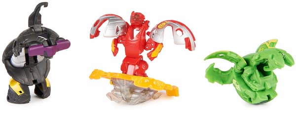 Bakugan 3.0 Starter Pack: 1 Dragonoid Special Attack, 2 Nilli Core Balls