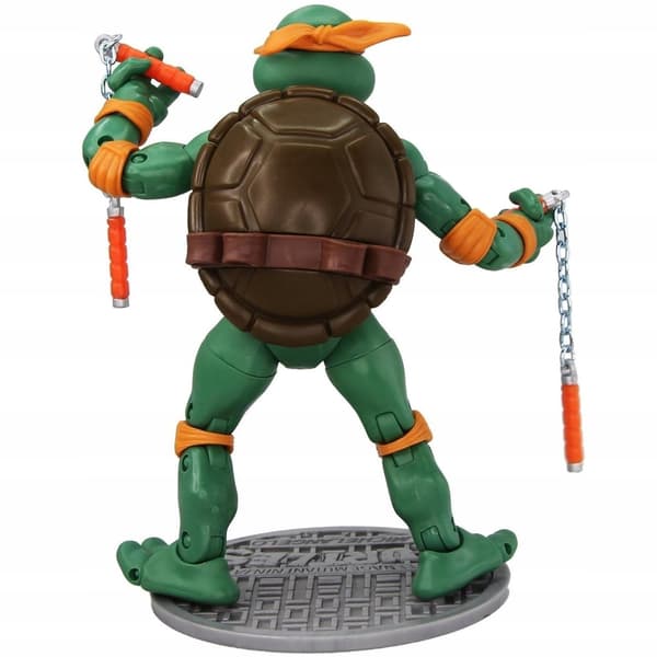 Playmates NINJA TURTLES Michelangelo Collectable Figure 34 Movable Joints