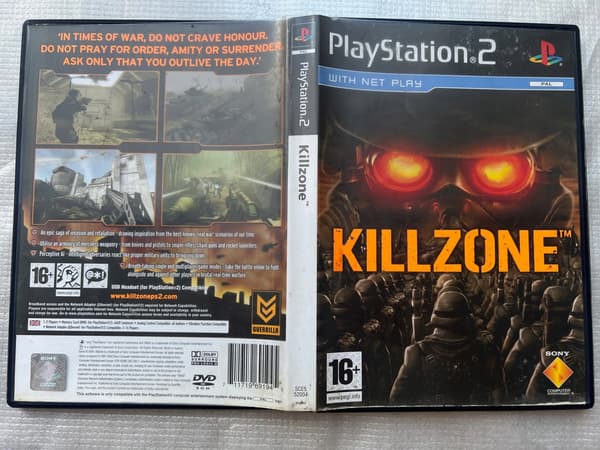 KILLZONE PS2 LAUNCH EDITION