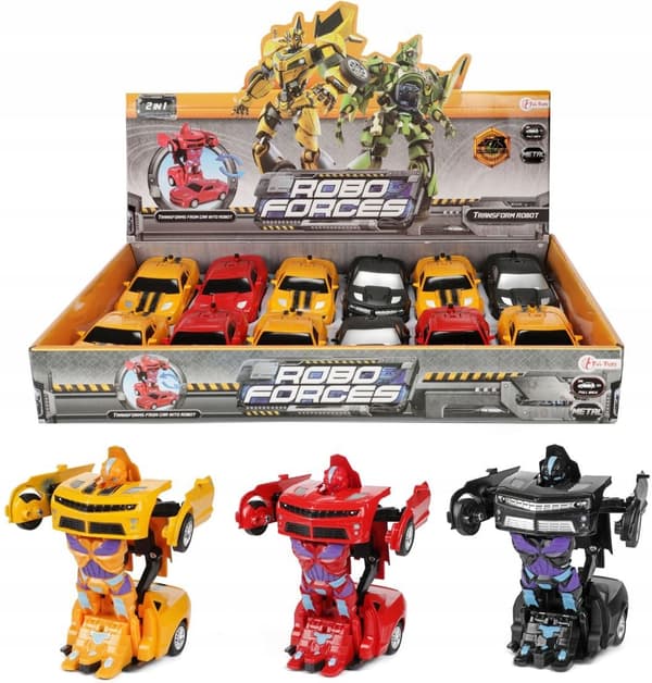 TEDDIES Transformer car/robot, 1 piece (assorted)