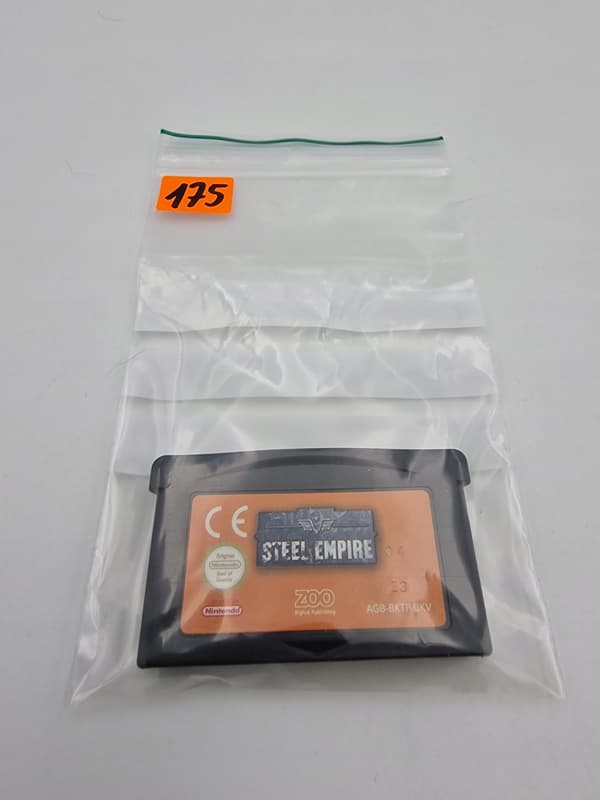 GAME BOY ADVANCE STEEL EMPIRE – ORIGINAL