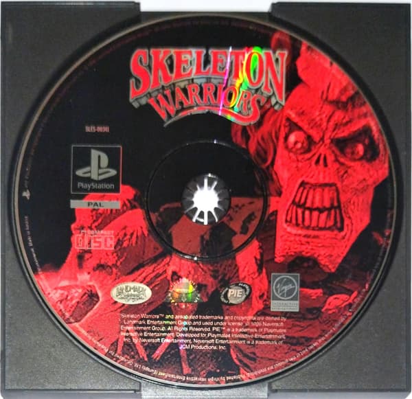 SKELETON WARRIORS Sony PlayStation (PSX) DISC ONLY. IN GOOD CONDITION