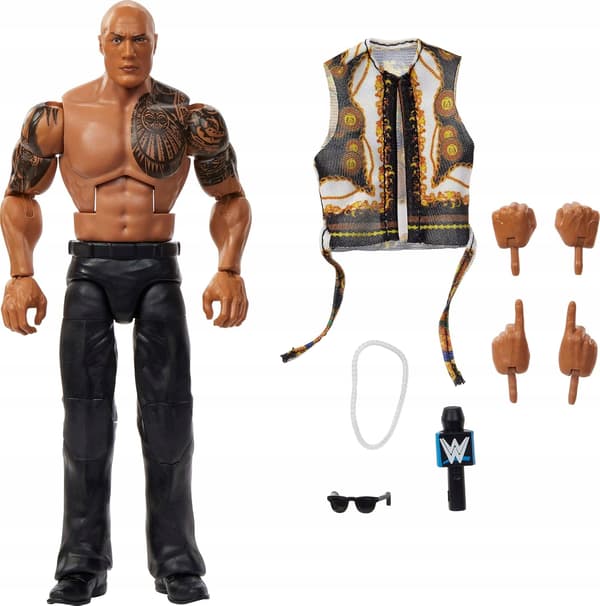 MATTEL WWE Elite The Rock Figure