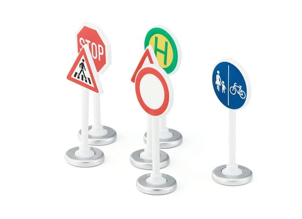 Siku Road Signs 0857