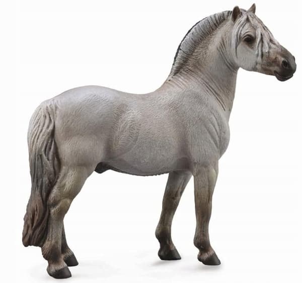GREY FJORD STALLION [FIGURINE]