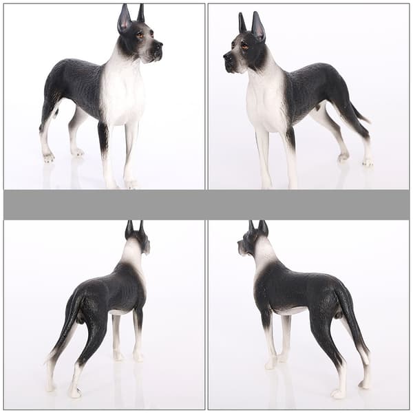 PLASTIC DOG FIGURINE – TABLE AND SHELF DECORATION