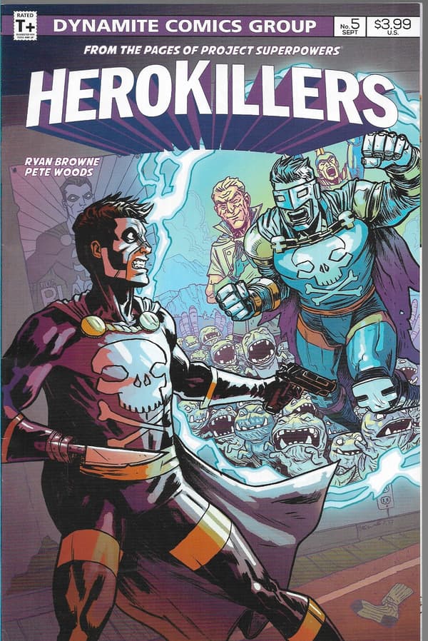 Project Superpowers: Herokillers Comic 1–5/2017 (in English) – Complete Set