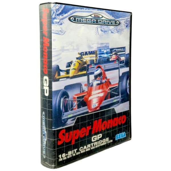 SUPER MONACO GP for Sega Megadrive (boxed)