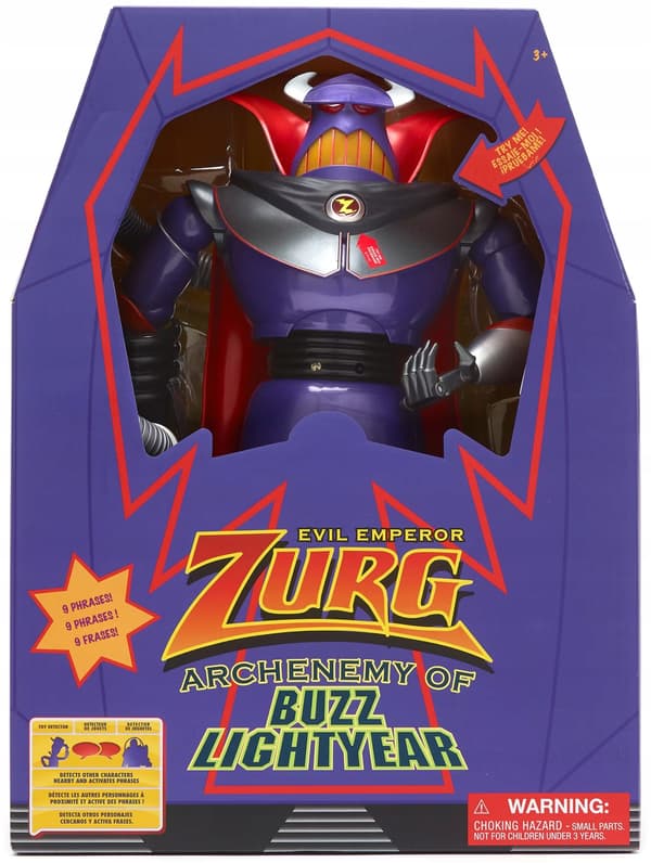 Interactive Zurg from Toy Story – talking figure, 38 cm
