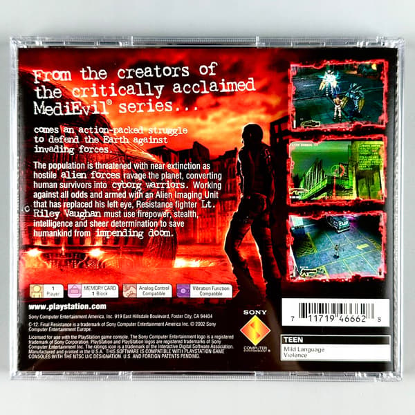 C-12: Final Resistance | PS1 | PSX | PLAYSTATION 1 | 3xA SET