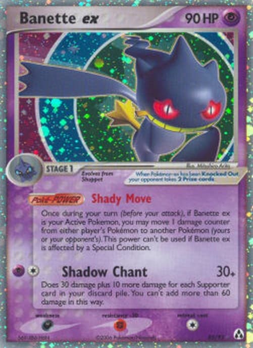 Pokemon Banette ex