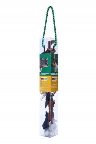 Mojo Mini World: Forest Animals, 12-piece set
