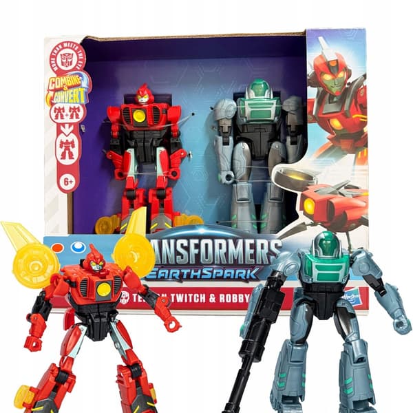 TRANSFORMERS Figures: Terran Twitch and Robby Malto