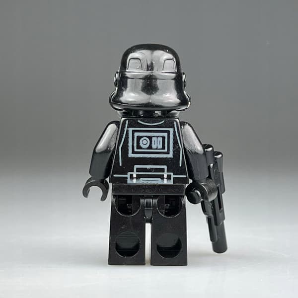 Lego Star Wars sw0166a Imperial Shadow Trooper Short Back Line + Blaster