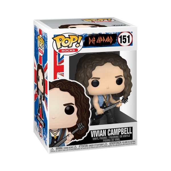 Rebel Funko POP Vivan Campbell figurine