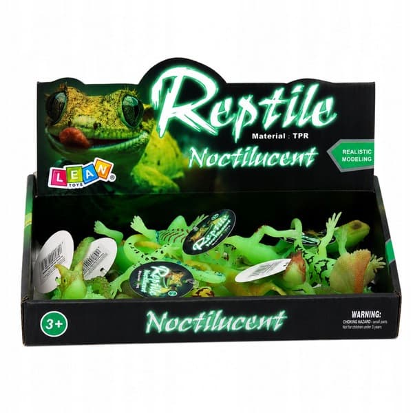 GLOW-IN-THE-DARK LIZARD FIGURINE