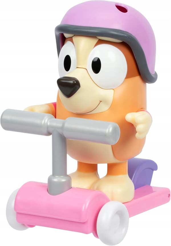 MOOSE TOYS Bluey Chat Mates Bingo with Scooter – Interactive Figurine