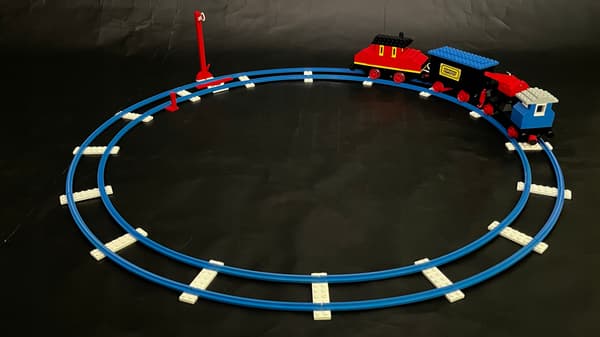 183 LEGO Train with Two Carriages