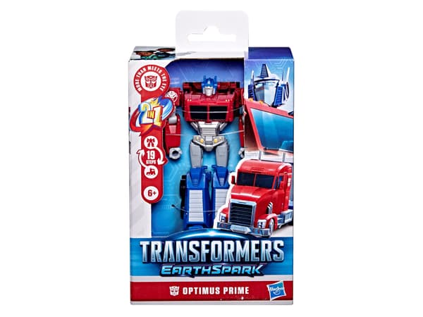 TRANSFORMERS EarthSpark Optimus Prime Deluxe Class F6735 Figure