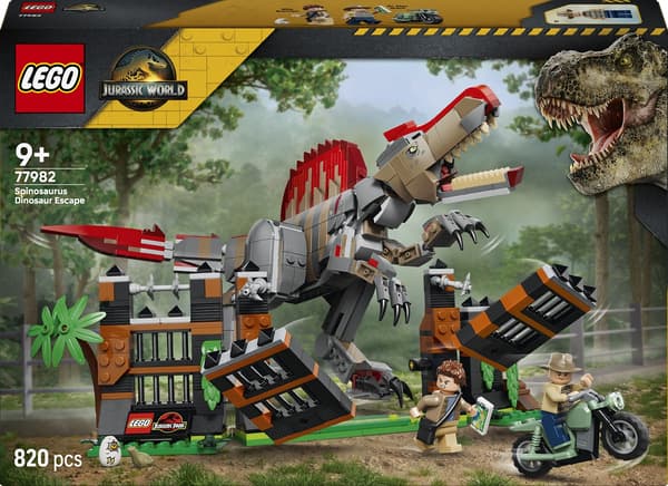 LEGO Jurassic World: Spinosaurus Escape 77982