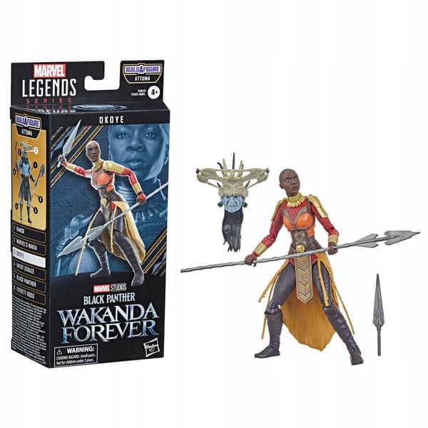 MARVEL Black Panther Wakanda 15 cm figurine: OKOYE