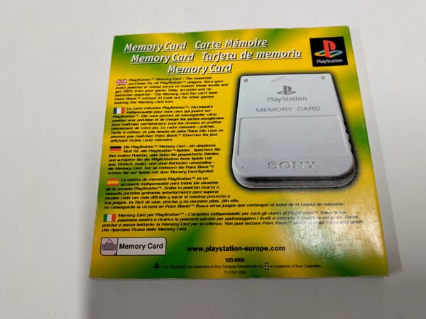 POINT BLANK PSX ENG BOOKLET / MANUAL