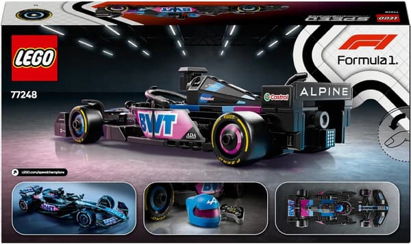 LEGO Speed Champions 77248 BWT Alpine Team A524 Formula 1 Car