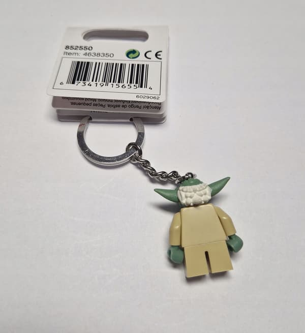 LEGO Star Wars 852550 Master Yoda Keyring – New 2009