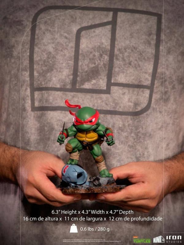 Iron Studios – Teenage Mutant Ninja Turtles Mini-Co Figurine – Raphael